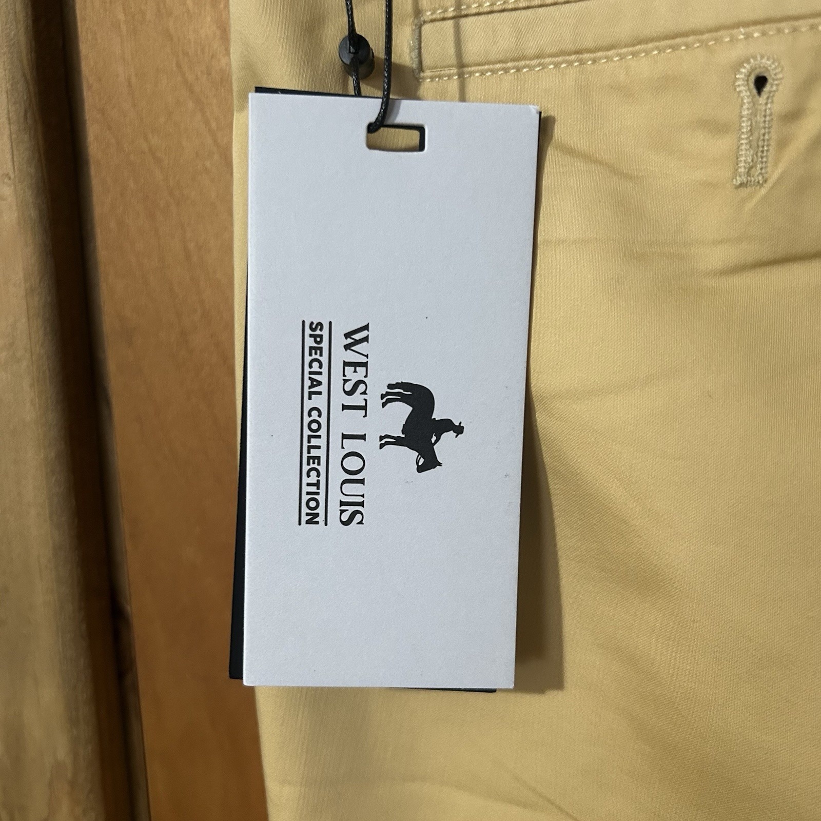 West Louis Shorts Men's 38 Yellow Nwt — image 6 of 7